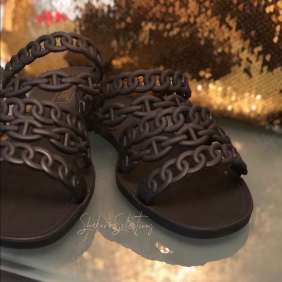 Black Slide Sandal - Picture 2 of 2